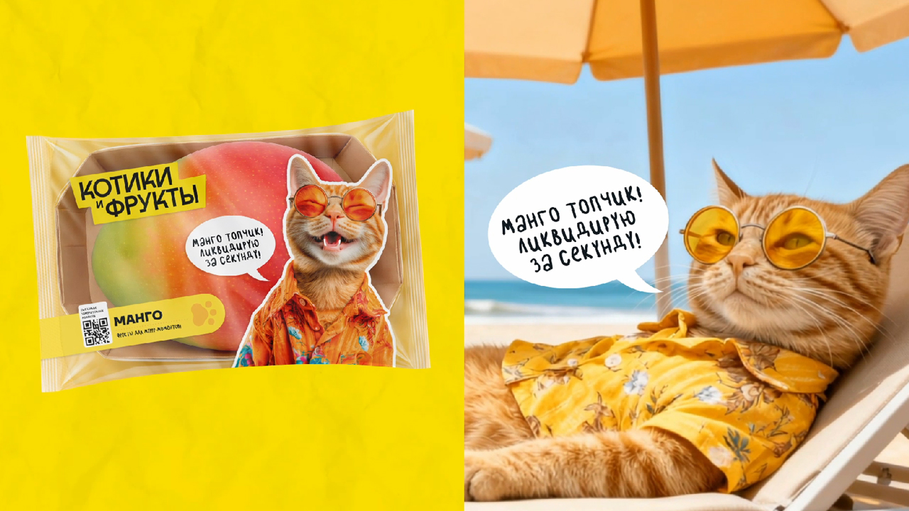 Проект "Котики и Фрукты"- как стать брендом с маленьким бюджетом