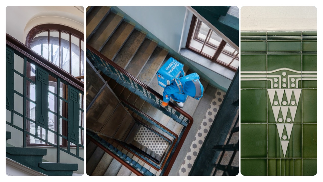 Архитектурная онлайн-экскурсия глазами курьеров Яндекс.Лавки