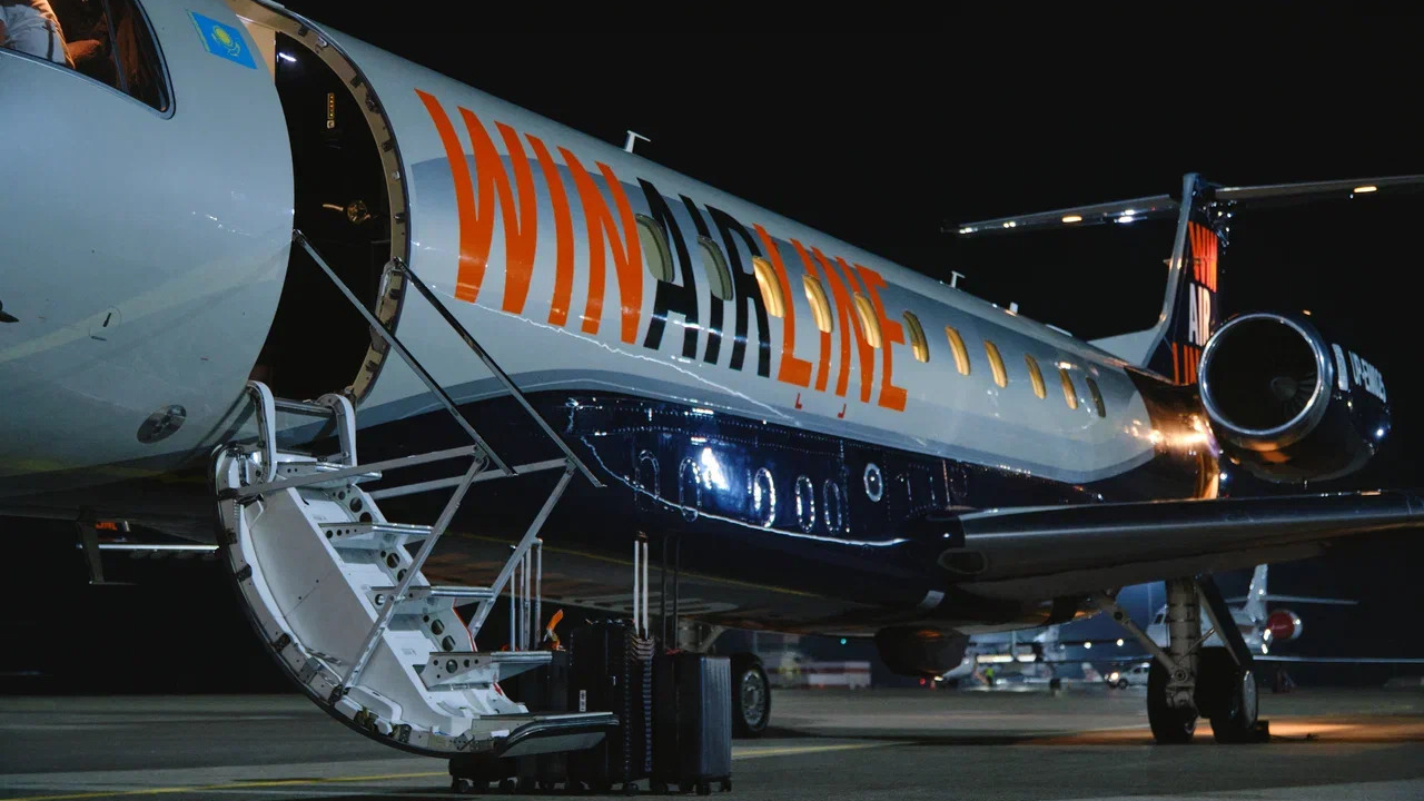 WINAIRLINE: первый в мире матч по CS2 на борту брендированного частного самолёта