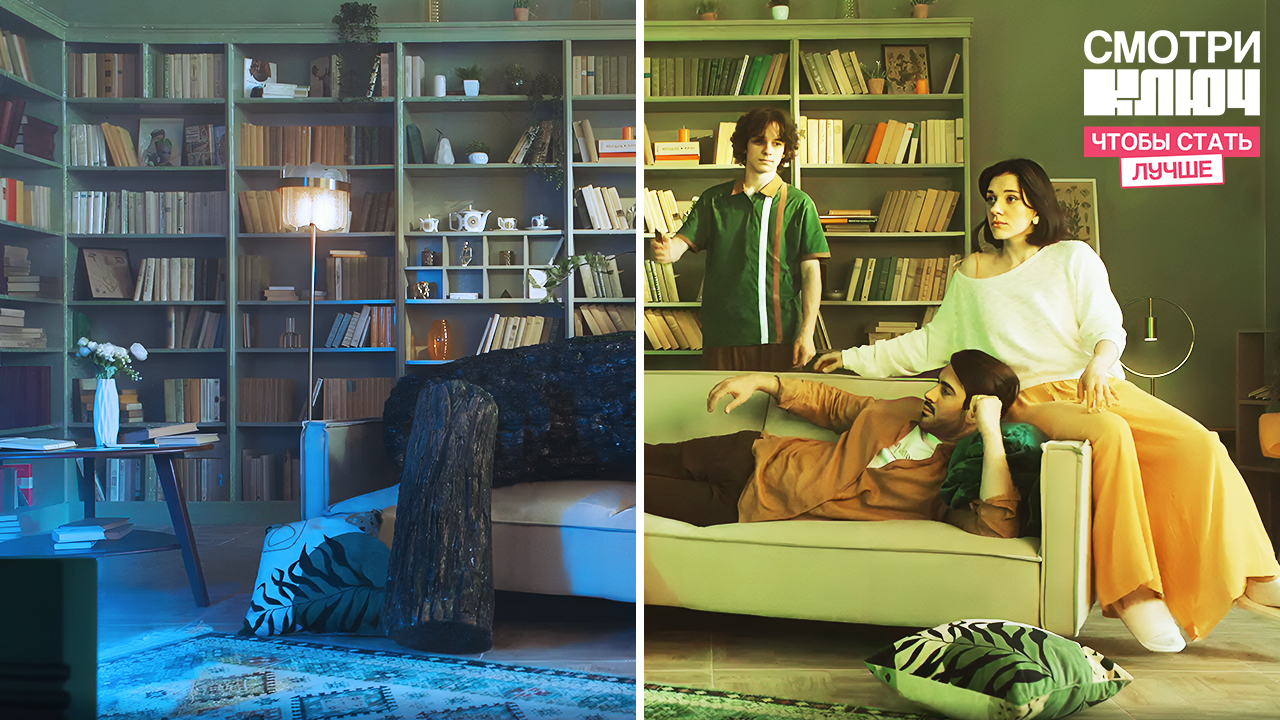 Имиджевый ролик в рамках обновления позиционирования телеканала Ключ