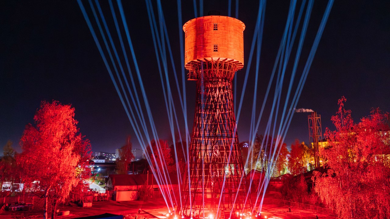 Программа «Путь инженера», открытие Шуховской башни в Выксе после реставрации и перемещения с закрытой территории в общественное пространство.